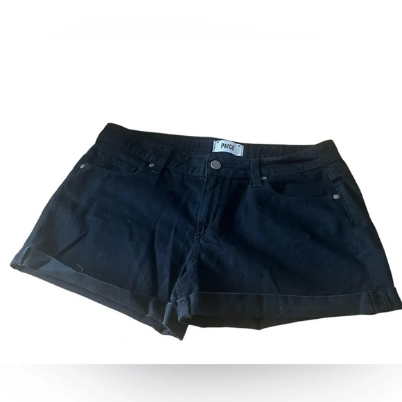 Paige Jimmy Jimmy Short in black, size 28 - Picture 1 of 6